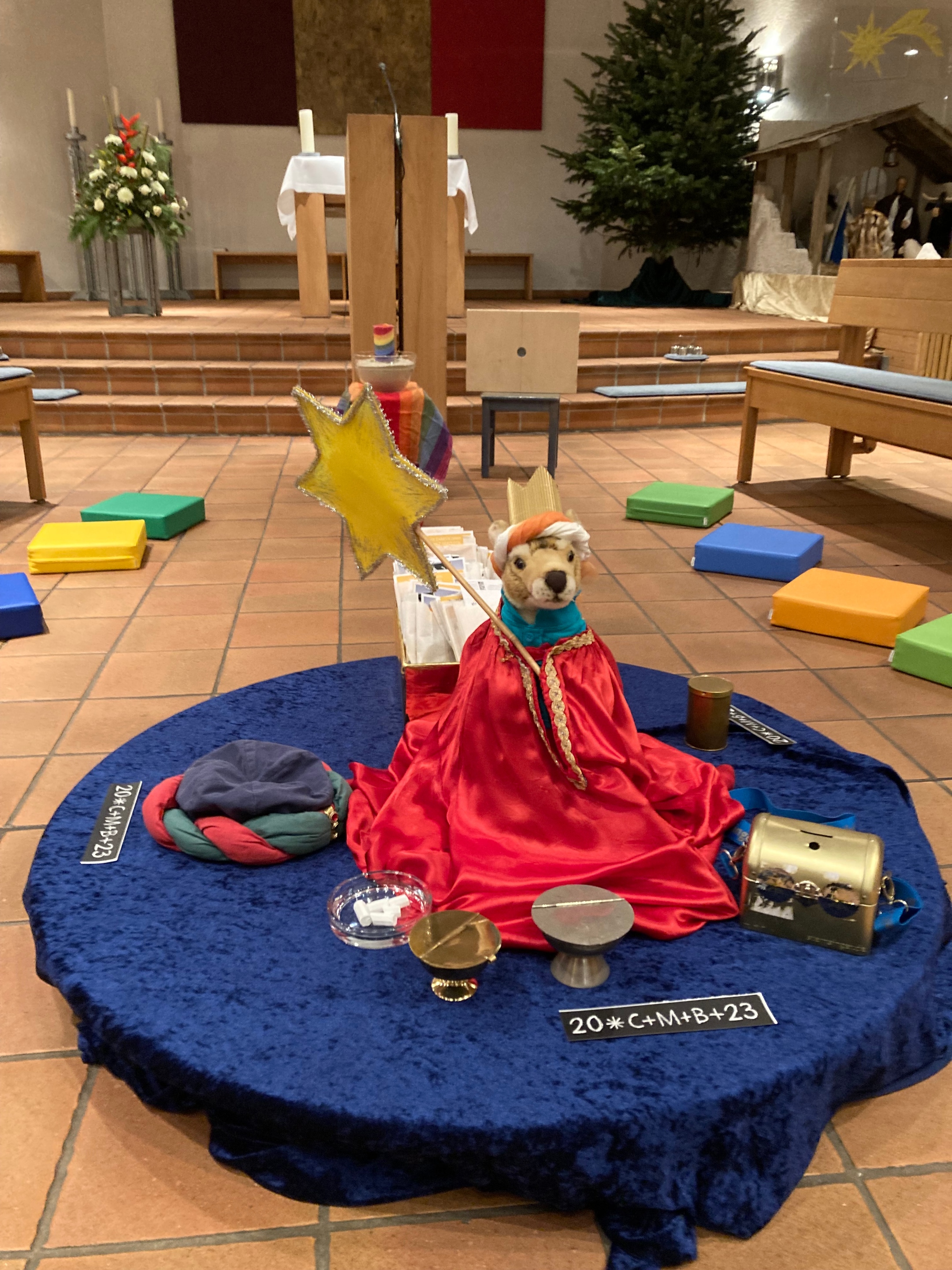 Kängu als Sternsinger